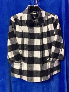 Checkered coat